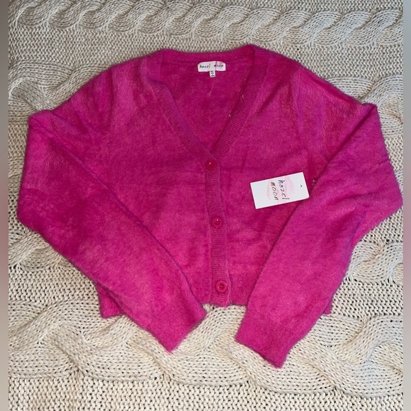 Hazel‎ moon women’s fuzzy sweater - Picture 1 of 4
